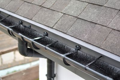 Before and After Gutter Cover Installations